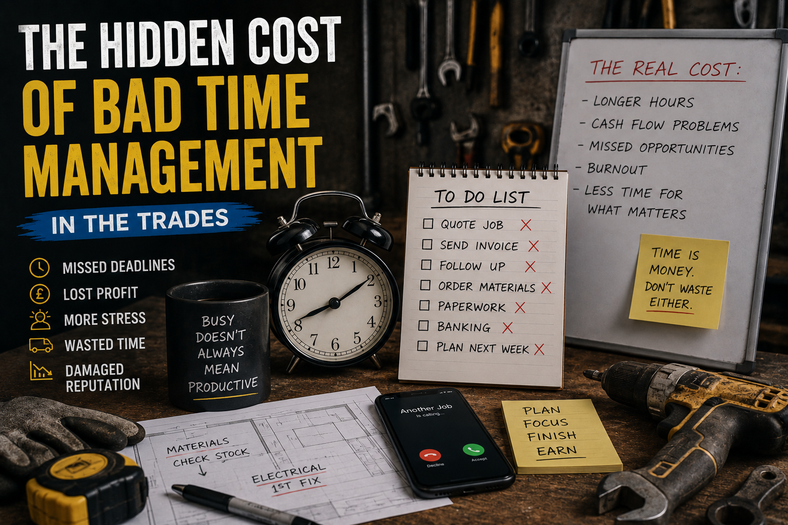 The Hidden Cost of Bad Time Management in the Trades