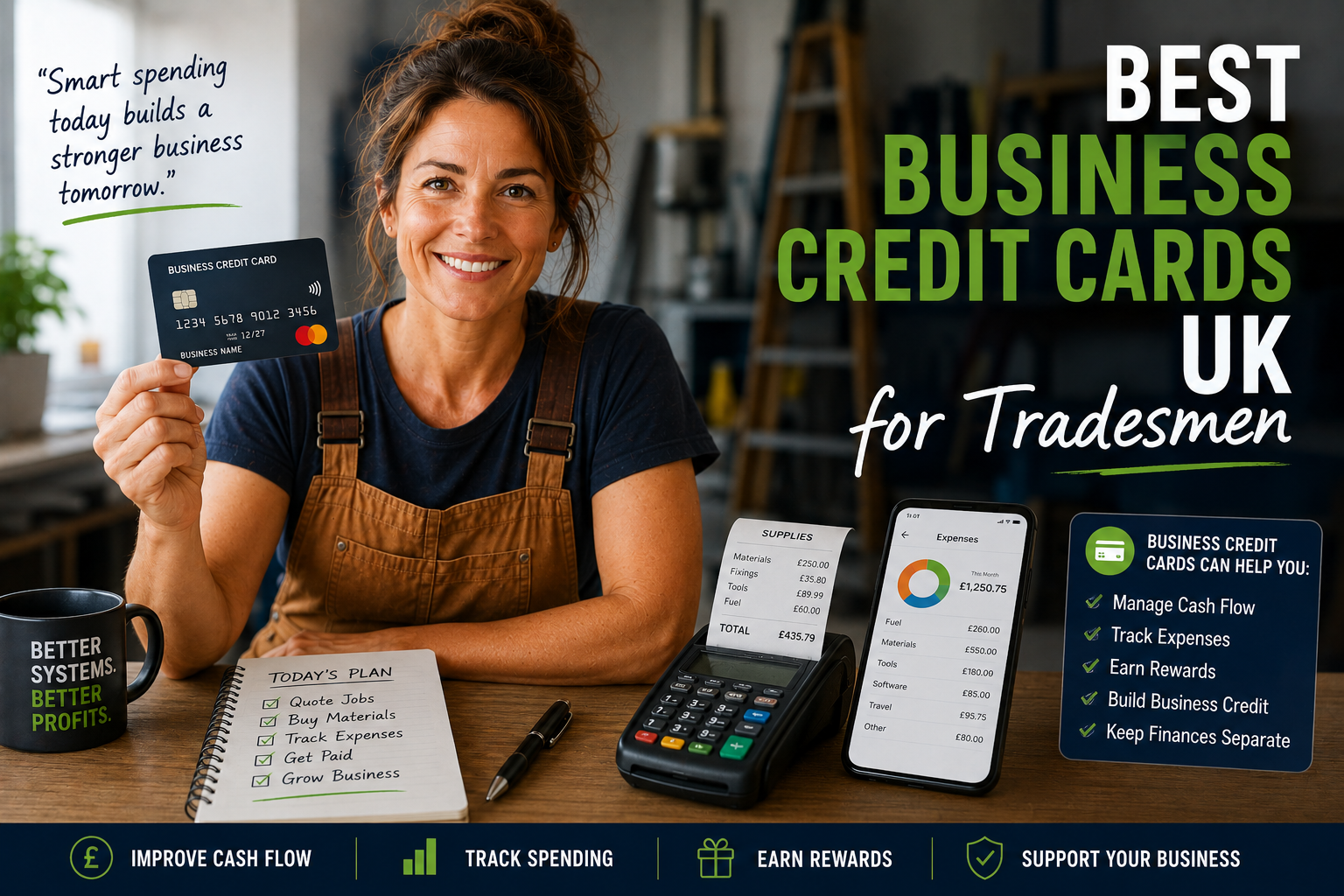 Best Business Credit Cards UK for Tradesmen