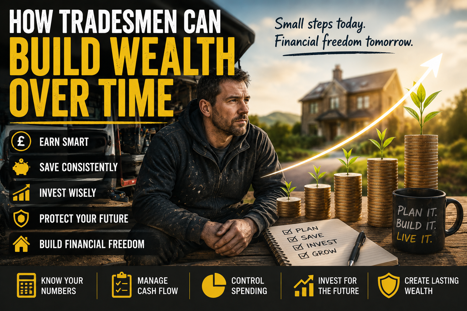 How Tradesmen Can Build Wealth Over Time