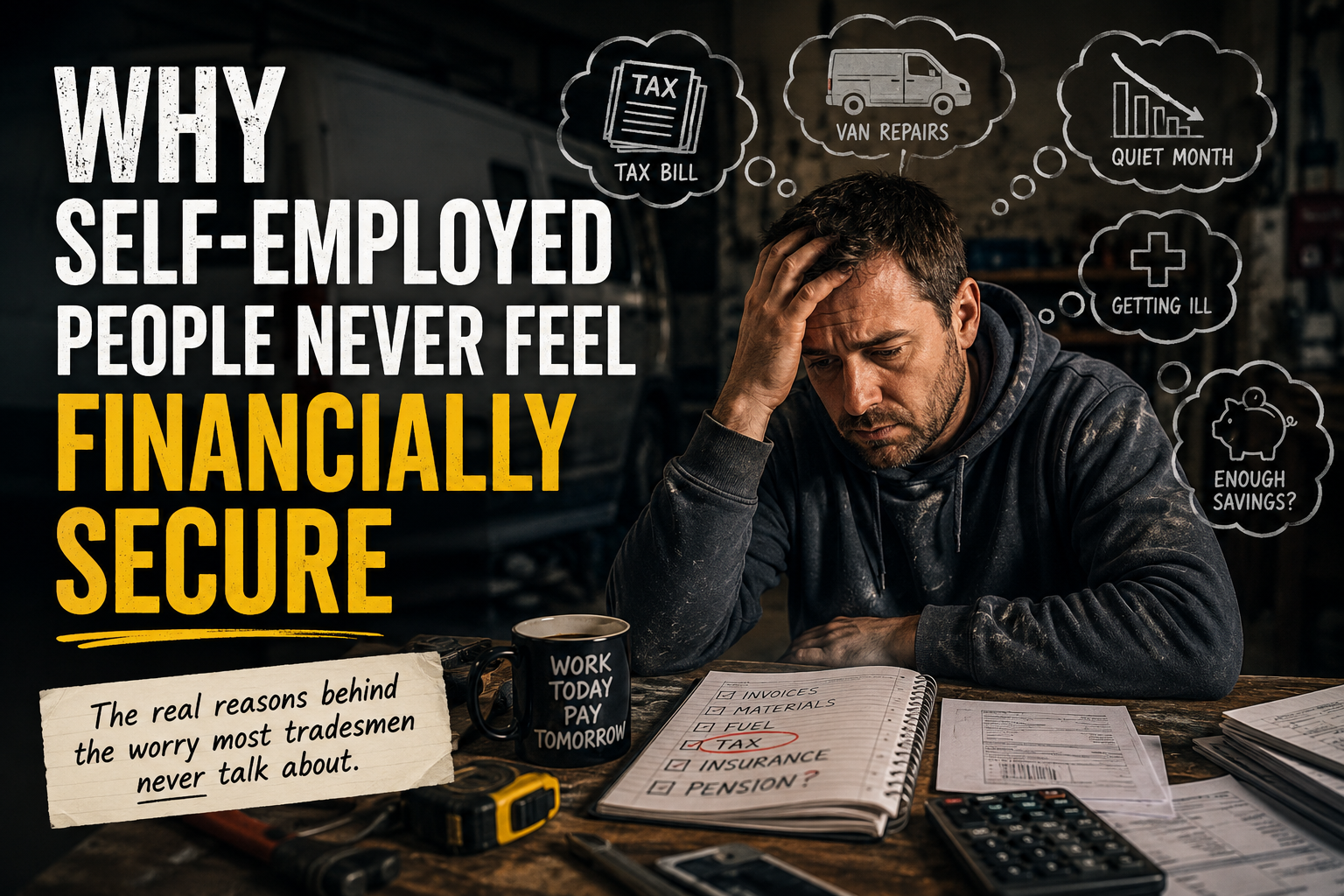 Why Self-Employed People Never Feel Financially Secure